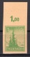 Soviet Zone Thuringia: 5 Pf. Imper. Upper Margin MNH Signed