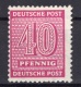 Soviet Zone West Saxony: 60 Pf. Better Colour Y Signed