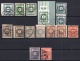 Soviet Zone East Saxony: Lot Used Stamps Signed