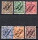 German Office Morocco: Crown & Eagle Overprints Used Set