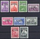 World War II: Serbia 1943 MNH Set Overprints