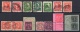 Soviet Zone: Lot Used Stamps Signed