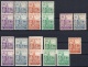 Soviet Zone: W-Saxony All Sets Leipzig Fair MNH