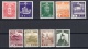 Japan: Small Lot Older MNH Definitive stamps with coils