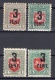 Lithuania: Two High Value Overprints