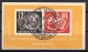 East Germany: 1950 DEBRIA Souvenir Sheet Used