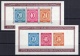 Allied Ocupation: 1946 Pair of Souvenir Sheets MNH