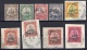 German Marshall Islands: Lot Used Stamps Much on Pieces