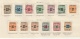 DENMARK  1918 OVERPRINTED  SET   MH/USED  !!!