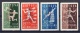 Lithuania: 1938 Better Overprinted Set MNH