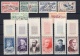 France: 2 Better MNH Sets 1950s