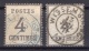 N. German Confederation: Occup. France 4 Centimes Type II